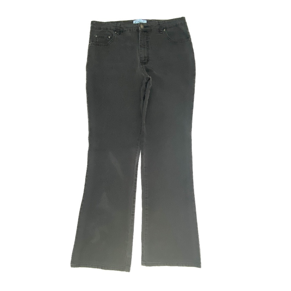 Kim‎ Rogers Jeans Women 10 Black Bootcut High Rise Denim 2967